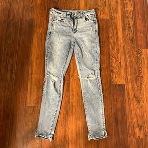American Eagle Super High Rise Jegging